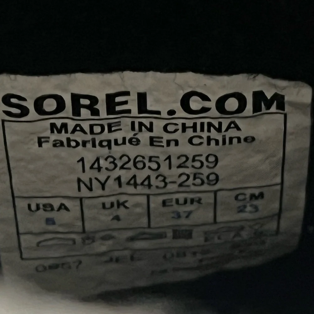 Sorel Waterproof Boots Sz 5